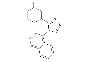 3-[4-(1-naphthyl)-4H-pyrazol-3-yl]piperidine