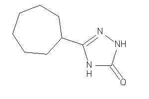 3-cycloheptyl-1,4-dihydro-1,2,4-triazol-5-one