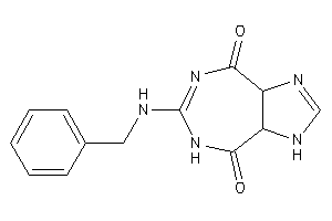 Image of 6-(benzylamino)-1,3a,7,8a-tetrahydroimidazo[4,5-e][1,3]diazepine-4,8-quinone