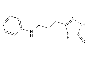 3-(3-anilinopropyl)-1,4-dihydro-1,2,4-triazol-5-one