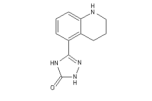3-(1,2,3,4-tetrahydroquinolin-5-yl)-1,4-dihydro-1,2,4-triazol-5-one