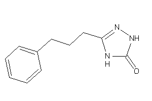 3-(3-phenylpropyl)-1,4-dihydro-1,2,4-triazol-5-one