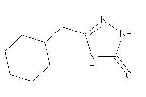 3-(cyclohexylmethyl)-1,4-dihydro-1,2,4-triazol-5-one