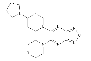 5-morpholino-6-(4-pyrrolidinopiperidino)furazano[3,4-b]pyrazine