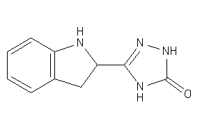 3-indolin-2-yl-1,4-dihydro-1,2,4-triazol-5-one