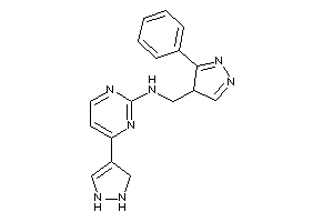 Image of (3-phenyl-4H-pyrazol-4-yl)methyl-[4-(3-pyrazolin-4-yl)pyrimidin-2-yl]amine