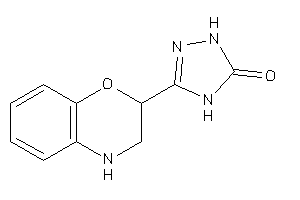 Image of 3-(3,4-dihydro-2H-1,4-benzoxazin-2-yl)-1,4-dihydro-1,2,4-triazol-5-one