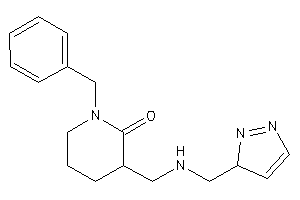 1-benzyl-3-[(3H-pyrazol-3-ylmethylamino)methyl]-2-piperidone