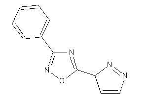 3-phenyl-5-(3H-pyrazol-3-yl)-1,2,4-oxadiazole