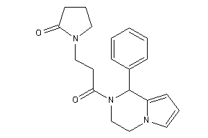 1-[3-keto-3-(1-phenyl-3,4-dihydro-1H-pyrrolo[1,2-a]pyrazin-2-yl)propyl]-2-pyrrolidone