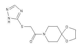 1-(1,4-dioxa-8-azaspiro[4.5]decan-8-yl)-2-(1H-1,2,4-triazol-5-ylthio)ethanone