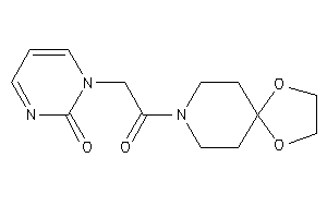 1-[2-(1,4-dioxa-8-azaspiro[4.5]decan-8-yl)-2-keto-ethyl]pyrimidin-2-one