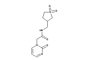 N-[(1,1-diketothiolan-3-yl)methyl]-2-(2-ketopyrimidin-1-yl)acetamide