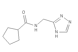 N-(4H-1,2,4-triazol-3-ylmethyl)cyclopentanecarboxamide