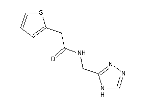 2-(2-thienyl)-N-(4H-1,2,4-triazol-3-ylmethyl)acetamide