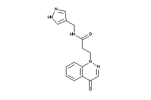 3-(4-ketocinnolin-1-yl)-N-(1H-pyrazol-4-ylmethyl)propionamide