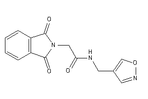 N-(isoxazol-4-ylmethyl)-2-phthalimido-acetamide