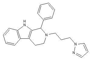 1-phenyl-2-(3-pyrazol-1-ylpropyl)-1,3,4,9-tetrahydro-$b-carboline