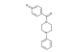 (1-keto-4-pyridyl)-(4-phenylpiperazino)methanone