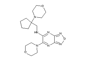 (1-morpholinocyclopentyl)methyl-(5-morpholinofurazano[3,4-b]pyrazin-6-yl)amine