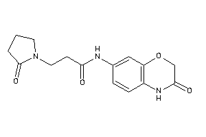 N-(3-keto-4H-1,4-benzoxazin-7-yl)-3-(2-ketopyrrolidino)propionamide