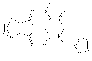 N-benzyl-2-(diketoBLAHyl)-N-(2-furfuryl)acetamide