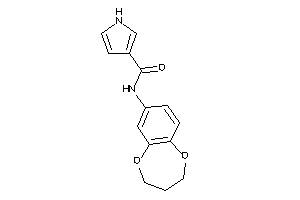 N-(3,4-dihydro-2H-1,5-benzodioxepin-7-yl)-1H-pyrrole-3-carboxamide