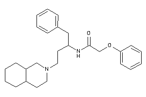 N-[3-(3,4,4a,5,6,7,8,8a-octahydro-1H-isoquinolin-2-yl)-1-benzyl-propyl]-2-phenoxy-acetamide