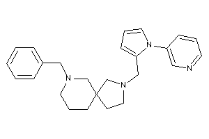 7-benzyl-2-[[1-(3-pyridyl)pyrrol-2-yl]methyl]-2,7-diazaspiro[4.5]decane