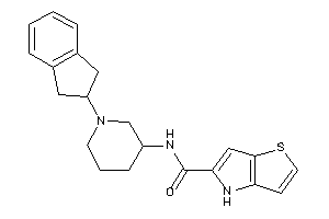 Image of N-(1-indan-2-yl-3-piperidyl)-4H-thieno[3,2-b]pyrrole-5-carboxamide