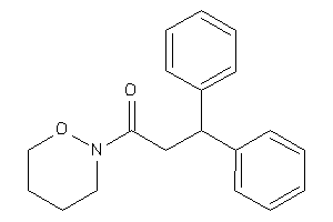 1-(oxazinan-2-yl)-3,3-diphenyl-propan-1-one