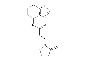 3-(2-ketopyrrolidino)-N-(4,5,6,7-tetrahydrobenzofuran-4-yl)propionamide