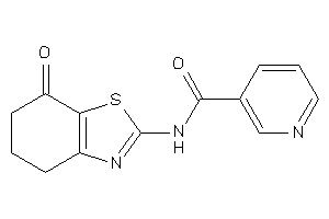 N-(7-keto-5,6-dihydro-4H-1,3-benzothiazol-2-yl)nicotinamide