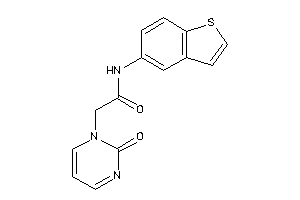 N-(benzothiophen-5-yl)-2-(2-ketopyrimidin-1-yl)acetamide