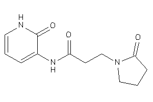 N-(2-keto-1H-pyridin-3-yl)-3-(2-ketopyrrolidino)propionamide