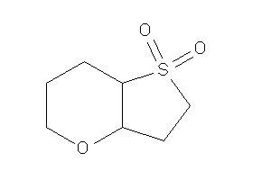 3,3a,5,6,7,7a-hexahydro-2H-thieno[3,2-b]pyran 1,1-dioxide