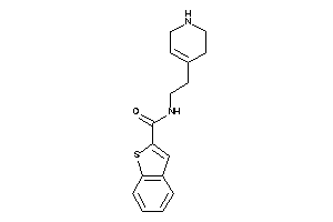 N-[2-(1,2,3,6-tetrahydropyridin-4-yl)ethyl]benzothiophene-2-carboxamide