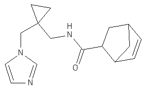 N-[[1-(imidazol-1-ylmethyl)cyclopropyl]methyl]bicyclo[2.2.1]hept-2-ene-5-carboxamide