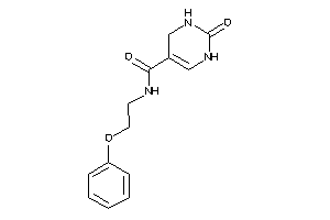Image of 2-keto-N-(2-phenoxyethyl)-3,4-dihydro-1H-pyrimidine-5-carboxamide