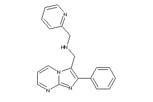 (2-phenylimidazo[1,2-a]pyrimidin-3-yl)methyl-(2-pyridylmethyl)amine