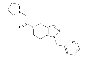 Image of 1-(1-benzyl-6,7-dihydro-4H-pyrazolo[4,3-c]pyridin-5-yl)-2-pyrrolidino-ethanone