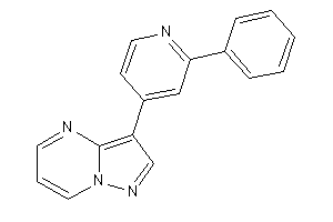 3-(2-phenyl-4-pyridyl)pyrazolo[1,5-a]pyrimidine