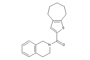 3,4-dihydro-1H-isoquinolin-2-yl(5,6,7,8-tetrahydro-4H-cyclohepta[b]thiophen-2-yl)methanone