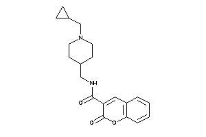 N-[[1-(cyclopropylmethyl)-4-piperidyl]methyl]-2-keto-chromene-3-carboxamide