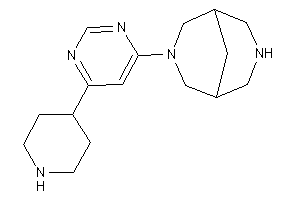 7-[6-(4-piperidyl)pyrimidin-4-yl]-3,7-diazabicyclo[3.3.1]nonane