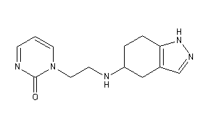 1-[2-(4,5,6,7-tetrahydro-1H-indazol-5-ylamino)ethyl]pyrimidin-2-one