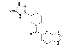 Image of 3-[1-(1H-benzotriazole-5-carbonyl)-3-piperidyl]-1,4-dihydro-1,2,4-triazol-5-one