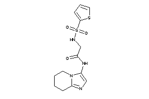 N-(5,6,7,8-tetrahydroimidazo[1,2-a]pyridin-3-yl)-2-(2-thienylsulfonylamino)acetamide