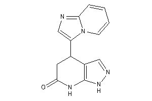 4-imidazo[1,2-a]pyridin-3-yl-1,4,5,7-tetrahydropyrazolo[3,4-b]pyridin-6-one