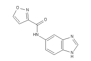 N-(1H-benzimidazol-5-yl)isoxazole-3-carboxamide